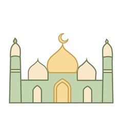 Mosque vector illustration