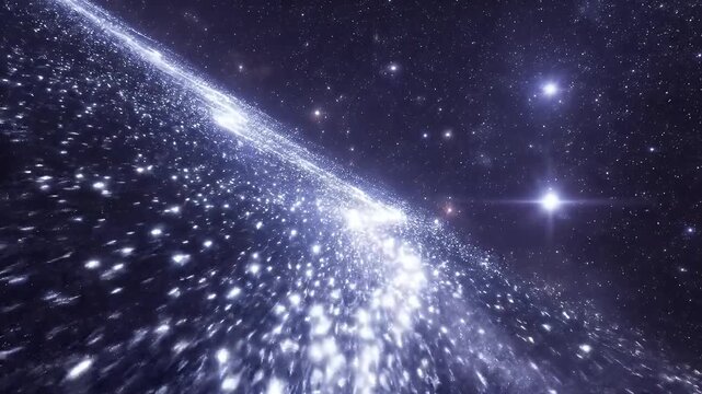 A Cosmic River of Stars Flows Through Deep Space