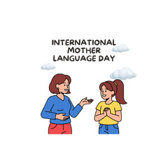 International Mother Language Day. 21st February Language Day post shows diverse group of people representing different cultures along with greetings in various languages like Hello, Bonjour.     © ankit
