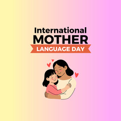 International Mother Language Day. 21st February Language Day post shows diverse group of people representing different cultures along with greetings in various languages like Hello, Bonjour and Ciao © ankit