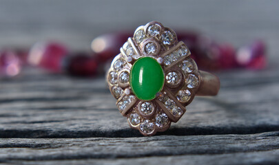 Jewelry manufacturing requires the selection of high-quality diamonds and gemstones.