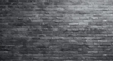 Obraz premium Architectural background design with textured grey stone brick wall and varied shades