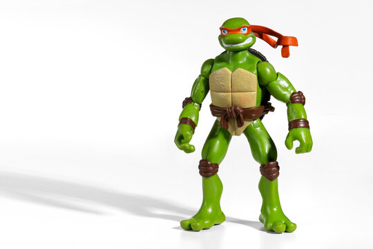 Michelangelo Teenage Mutant Ninja Turtles action figure standing