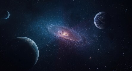 Artificial intelligence method modeling galaxy stars near planetary bodies