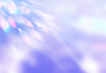 キラキラと輝く閃光の背景