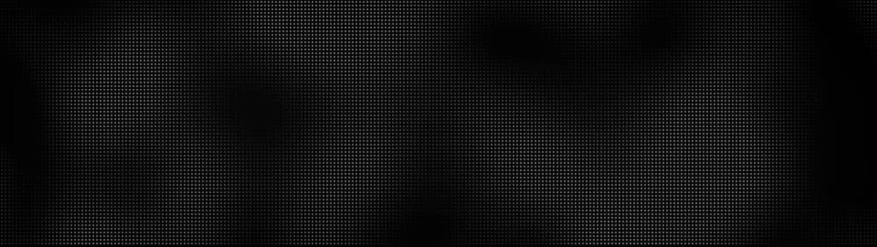A dark abstract background composed of a dense grid of tiny white dots creating a subtle textured pattern with soft diffused light effects across the surface suggesting digital data or a subtle