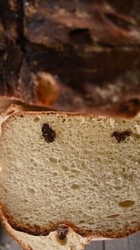 Irish Soda Bread Rotating for St Patrick&rsquo;s Day