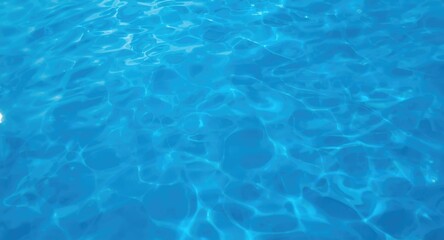 Obraz premium Bright blue textured aquatic background with area reserved for text