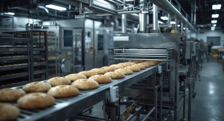 High efficiency bakery production line with industrial technology and equipment