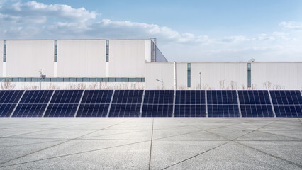 Factory, factory, warehouse, industrial park, production base, large factory, modern factory;