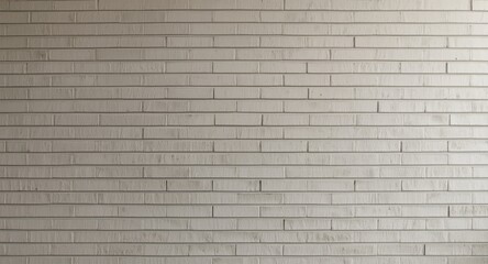 Obraz premium Large brick wall texture in neutral colors with matte finish and high key light for living space