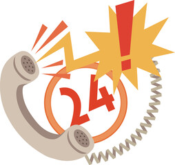 24時間受付の緊急電話