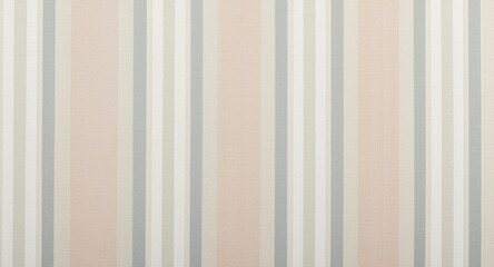 Obraz premium Continuous grunge fabric texture featuring pastel woven stripes and uneven checked pattern