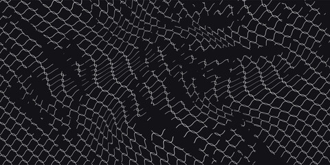 Obraz premium Mesh texture for fishing nets. Seamless pattern for sportswear or soccer goal, volleyball net, basketball hoop, hockey, athletics. Abstract net background for sports