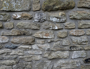 Clean Neutral Stone Facade Background