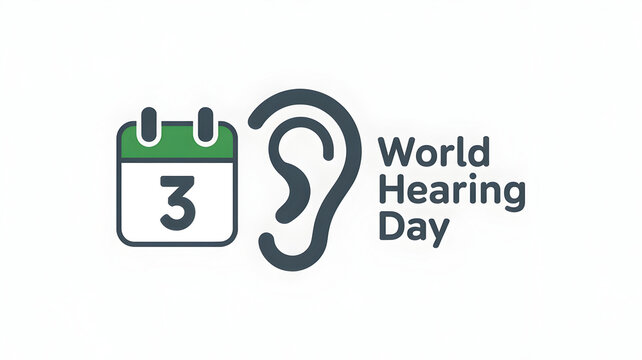 World Hearing Day Awareness Icon