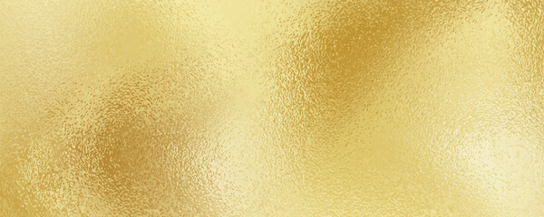 Fototapeta premium Vector gold foil texture background. Abstract gradient bright and shiny light reflection rough texture surface. Vector illustration for background, backdrop, web, wallpaper, print and design artwork.