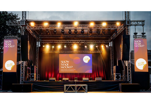 Show Stage Mockup