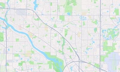 Coon Rapids Minnesota map