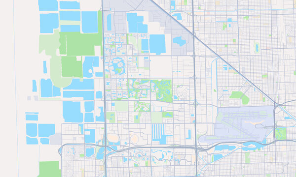 Doral Florida map