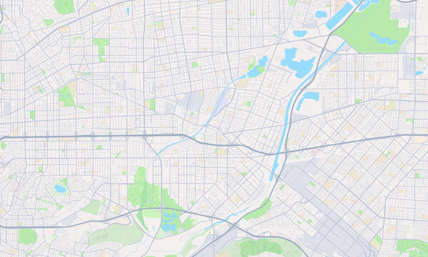 El Monte California map