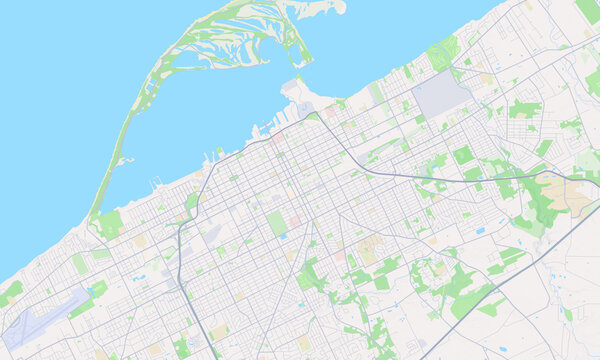 Erie Pennsylvania map