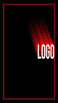 Kinetic Story 63  &ndash; Modern Animated Logo for Social Media, Stories, Reels, Shorts and Dynamic Video Content