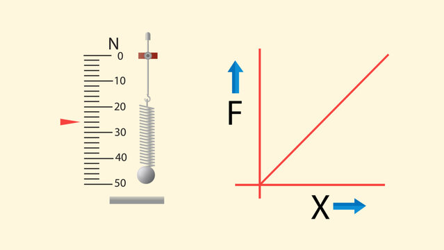 Spring Balance Diagram With Colour