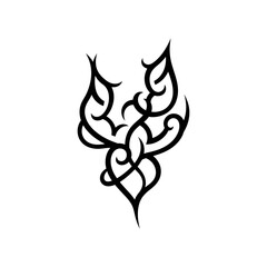 Fototapeta premium Abstract Tribal Tattoo Design Element.