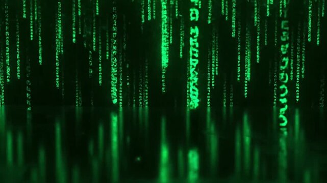 binary code background