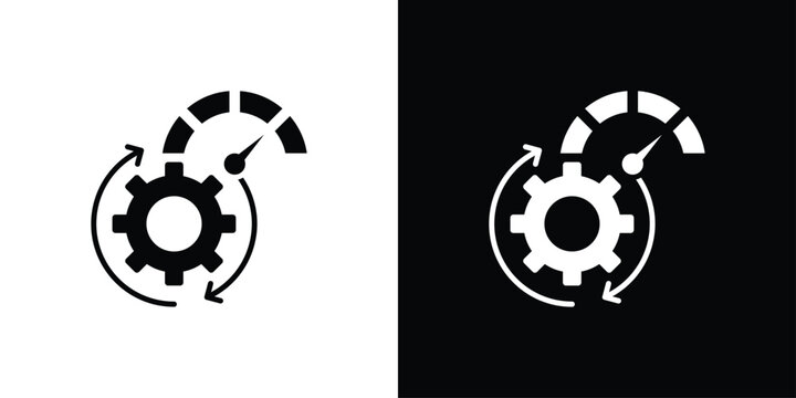 Responsible Icon Sheet Multiple Style Collection Isolated Vector