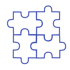 Obraz premium Autism Awareness Month