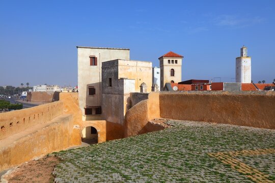 El Jadida town, Morocco. Moroccan landmark - former Portuguese colony town, listed as UNESCO World Heritage site.