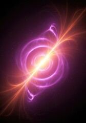 A vibrant, flowing abstract background depicting cosmic energy fields and glowing colors suitable for spiritual, wellness, or mystical themes ,background ,divine ,spectrum