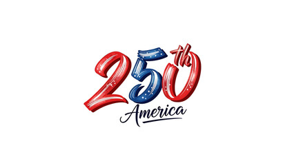 A colorful balloon with 250th america written on it