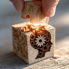 Key to success concept illustration