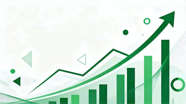 Professional financial background suitable for investment, banking, and corporate finance presentations.