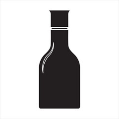 The bottle symbol icon can be used for MOCAF oil products, skincare, or other liquid products.