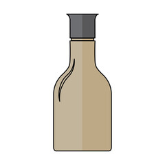The bottle symbol icon can be used for MOCAF oil products, skincare, or other liquid products.