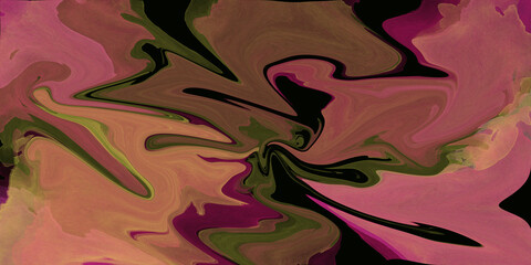 Obraz premium liquid abstract background with flowing colorful shapes for graphic design.