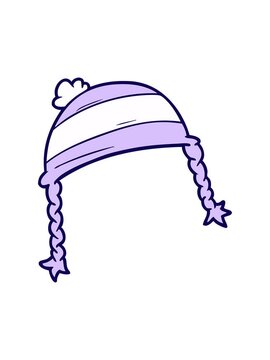 neon light effect animation of cartoon hat