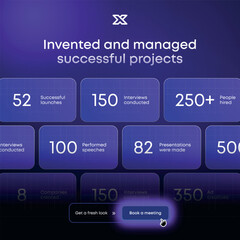 Poster Social Media Set for Finance Education Business Marketing IT