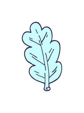 pixelize effect animation of cartoon  leaf