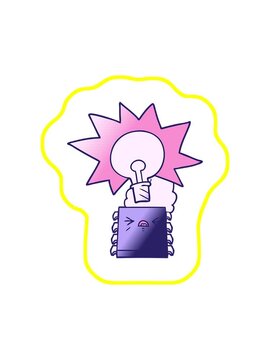 radioactive glowing animation of overheating computer chip