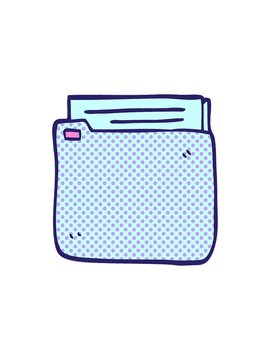 starburst effect animation of cartoon doodle file