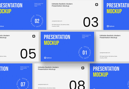 Brand Identity Guideline Presentation Mockup