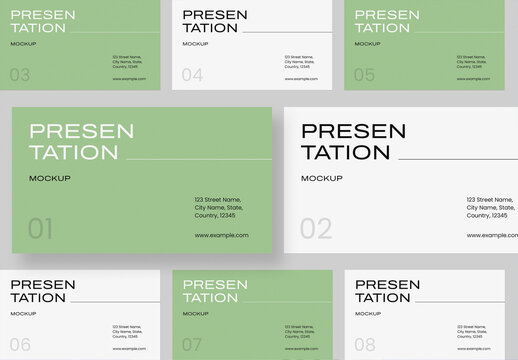 Presentation Mockup for Marketing & Branding