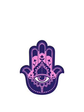 rise and float animation of tattoo in traditional style of a hamza