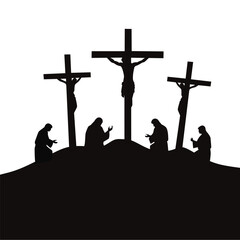 Crucifixion of Jesus Silhouette 