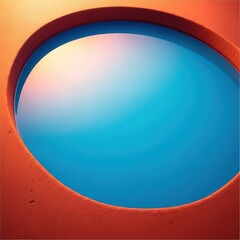 Fototapeta premium Water pooling in an earthen basin or reservoir designed specifically for catchment and storage in arid or dry environmental conditions, agricultural, engineering, depression